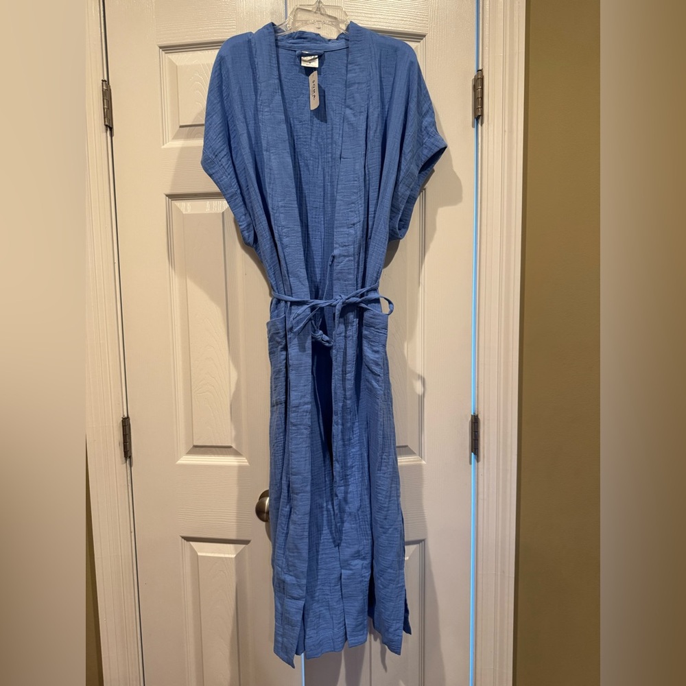 Soma, Dreams Come True cotton gauze Robe, SZ S, NWT